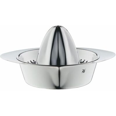 WMF Gourmet Zitruspresse manuell 9 cm, Limettenpresse, Cromargan Edelstahl mattiert, Saftpresse für Zitronen, Limetten, Apfelsinnen, Orange, Grapfruit WMF Gourmet Zitruspresse manuell 9 cm, Limettenpresse, Cromargan Edelstahl mattiert, Saftpresse für Zitronen, Limetten, Apfelsinnen, Orange, Grapfruit