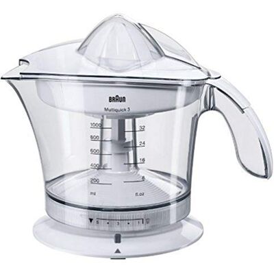 Braun Multiquick 3 MPZ9 Citrus Juicer Saftpresse (20 W, 1,4 Kg) weiß Braun Multiquick 3 MPZ9 Citrus Juicer Saftpresse (20 W, 1,4 Kg) weiß