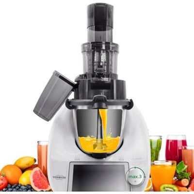 Leckerhelfer ® SaftPRO – Slow Juicer, Entsafter für Thermomix TM6, TM5 Perfekter kaltgepresster Saft mit dem Kaltentsafter, das perfekte Zubehör passt für Thermomix Leckerhelfer ® SaftPRO – Slow Juicer, Entsafter für Thermomix TM6, TM5 Perfekter kaltgepresster Saft mit dem Kaltentsafter, das perfekte Zubehör passt für Thermomix