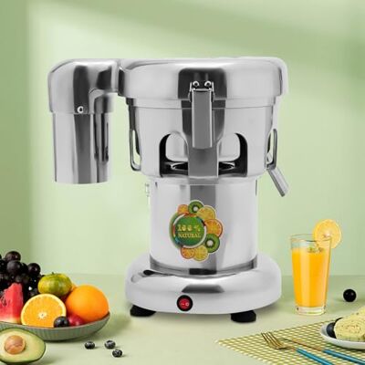 ZNLLQZN Elektrischer Entsafter 370W, Obstentsafter, Gemüseentsafter, 2800 U/min Saftpresse mit Feinfilter, Saftauslauf & großer Trester-Auslass, Saftmaschine für Apfel, Orange, Karotte, Restaurant & Küche ZNLLQZN Elektrischer Entsafter 370W, Obstentsafter, Gemüseentsafter, 2800 U/min Saftpresse mit Feinfilter, Saftauslauf & großer Trester-Auslass, Saftmaschine für Apfel, Orange, Karotte, Restaurant & Küche
