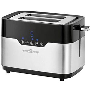 Profi Cook ProfiCook PC-TA 1170 2-Scheiben-Toaster, Sensor Touch, Brötchenaufsatz, Krümelschublade, Zentrierfunktion, 7 Bräunungsstufen, Edelstahl-Schwarz Profi Cook ProfiCook PC-TA 1170 2-Scheiben-Toaster, Sensor Touch, Brötchenaufsatz, Krümelschublade, Zentrierfunktion, 7 Bräunungsstufen, Edelstahl-Schwarz