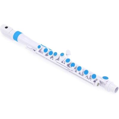 Nuvo jFlute 2.0, weiß-blau Nuvo jFlute 2.0, weiß-blau