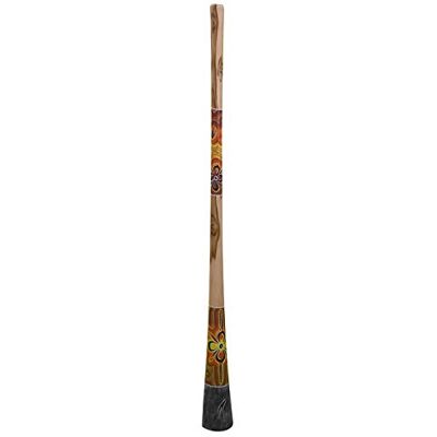 Woru Edles Didgeridoo aus Teak-Holz, wahlweise 130 cm oder 150 cm, handgefertigt, dotpainting, handbemalt (ca. 130 cm) Woru Edles Didgeridoo aus Teak-Holz, wahlweise 130 cm oder 150 cm, handgefertigt, dotpainting, handbemalt (ca. 130 cm)