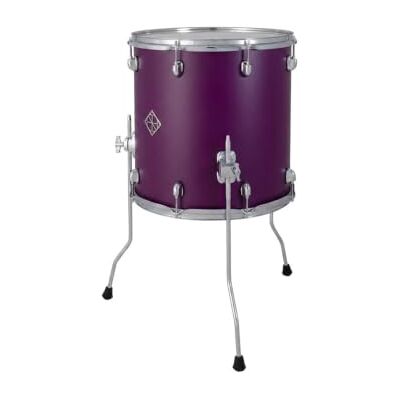 Dixon Cornerstone Hybrid Floor Tom 16"x14" Satin Deep Purple Kessel 7-lagig Nord Amerikanisches Ahorn / Rotes Seidenholz / Pappel, 6,7 mm, Kesselgratung 45° Dixon Cornerstone Hybrid Floor Tom 16"x14" Satin Deep Purple Kessel 7-lagig Nord Amerikanisches Ahorn / Rotes Seidenholz / Pappel, 6,7 mm, Kesselgratung 45°