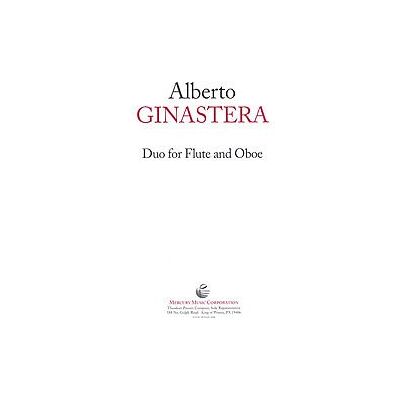 Theodore Presser Company Duo for Flute and Oboe Theodore Presser Company Duo for Flute and Oboe