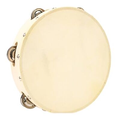 Tmboryuu Tamburine aus Naturholz mit Metallglocken, pädagogisches Schlaginstrument, perfekt für Kinder und Erwachsene, Musikübungen, Hochzeit/Geburtstagsparty, Schlaginstrument Tmboryuu Tamburine aus Naturholz mit Metallglocken, pädagogisches Schlaginstrument, perfekt für Kinder und Erwachsene, Musikübungen, Hochzeit/Geburtstagsparty, Schlaginstrument