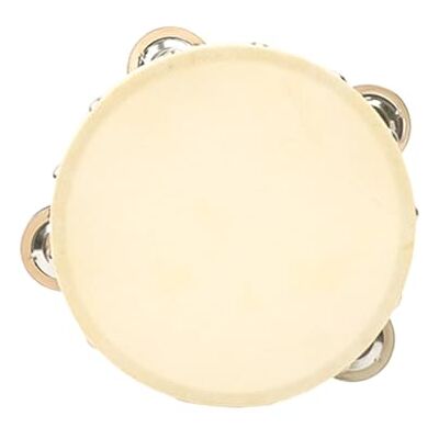 Jazuaiao Professionelles mit Lederoberflächen, 7 inches Tamburine aus Naturholz, pädagogisches Schlaginstrument für und Erwachsene, musikalisches Lernwerkzeug Jazuaiao Professionelles mit Lederoberflächen, 7 inches Tamburine aus Naturholz, pädagogisches Schlaginstrument für und Erwachsene, musikalisches Lernwerkzeug