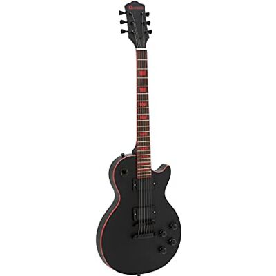 DIMAVERY LP-800 E-Gitarre, matt schwarz E-Gitarre in LP-Form DIMAVERY LP-800 E-Gitarre, matt schwarz E-Gitarre in LP-Form