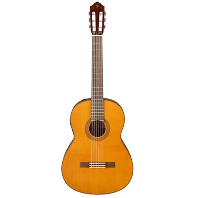 Yamaha CGX122MC Elektroakustische Klassische Konzertgitarre in Vollgröße – Massive Engelmann-Fichtendecke, 650-mm-Mensur, Satter Klang, Hoher Spielkomfort und System73 Tonabnehmer – Natural Matt Yamaha CGX122MC Elektroakustische Klassische Konzertgitarre in Vollgröße – Massive Engelmann-Fichtendecke, 650-mm-Mensur, Satter Klang, Hoher Spielkomfort und System73 Tonabnehmer – Natural Matt