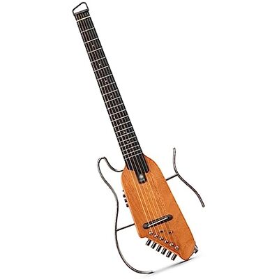 TSTS Reisegitarre Headless Silent Guitar Wechselrahmen Ultraleichte Akustik-E-Gitarre Ultraleichte Reisegitarre (Color : Mahogany) TSTS Reisegitarre Headless Silent Guitar Wechselrahmen Ultraleichte Akustik-E-Gitarre Ultraleichte Reisegitarre (Color : Mahogany)