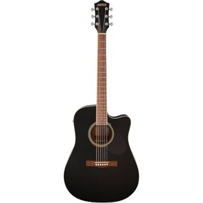 Gretsch Prelude™ D100CE Dreadnought Elektroakustik, Schwarz. Ideale Gitarre für Anfänger Gretsch Prelude™ D100CE Dreadnought Elektroakustik, Schwarz. Ideale Gitarre für Anfänger