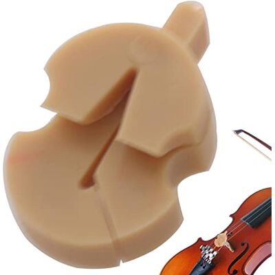 Youding ruhig für Geige Viola Brücke, Tourte Style Violin Tye, Tourte Tourte Einzelloch Übung Stumm für alle Geigen Kleine Geigen Ultra Training Schalldämpfer Youding ruhig für Geige Viola Brücke, Tourte Style Violin Tye, Tourte Tourte Einzelloch Übung Stumm für alle Geigen Kleine Geigen Ultra Training Schalldämpfer