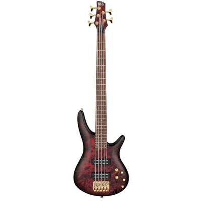 Ibanez Standard SR305EDX-WZM Wine Red Frozen Matte E-Bass Jatoba Griffbrett, Nyatoh Body und PowerSpan Dual Coil Pickups Weinrot Frozen Matt Ibanez Standard SR305EDX-WZM Wine Red Frozen Matte E-Bass Jatoba Griffbrett, Nyatoh Body und PowerSpan Dual Coil Pickups Weinrot Frozen Matt