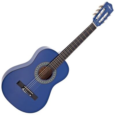 Gear4Music Junior 1/2 Klassische Gitarre Dunkel Blau von Gear4Music Junior 1/2 Klassische Gitarre Dunkel Blau von