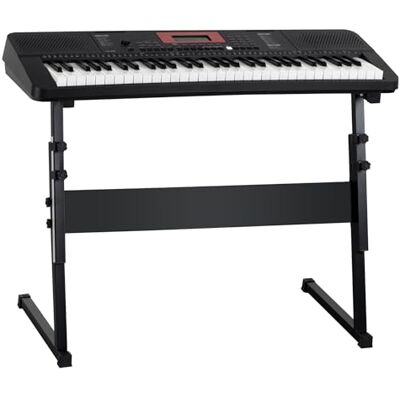 Classic Cantabile LK-290 Leuchttasten-Keyboard Safety Fix Set, 580 Sounds 61 Tasten in Normalgröße mit roter LED-Beleuchtung, Anschlagdynamik (in 3 Stufen einstellbar), 200 Styles, 155 Songs, 9 kg Classic Cantabile LK-290 Leuchttasten-Keyboard Safety Fix Set, 580 Sounds 61 Tasten in Normalgröße mit roter LED-Beleuchtung, Anschlagdynamik (in 3 Stufen einstellbar), 200 Styles, 155 Songs, 9 kg