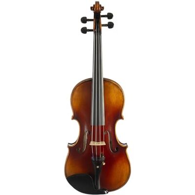 Fame 4/4 Violine Handgefertigt für Fortgeschrittene Handmade Series Professore, Massiver Ahorn, Fichtendecke, Ebenholz-Griffbrett, inkl. Brasilholz-Bogen & Etui, Warmer Klang Fame 4/4 Violine Handgefertigt für Fortgeschrittene Handmade Series Professore, Massiver Ahorn, Fichtendecke, Ebenholz-Griffbrett, inkl. Brasilholz-Bogen & Etui, Warmer Klang