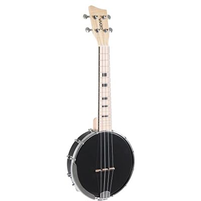 GEWA Concert Banjo Ukulele Manoa Kessel offen Schwarz Hochglanz inkl. gepolstertem Gig Bag B-CO-A GEWA Concert Banjo Ukulele Manoa Kessel offen Schwarz Hochglanz inkl. gepolstertem Gig Bag B-CO-A