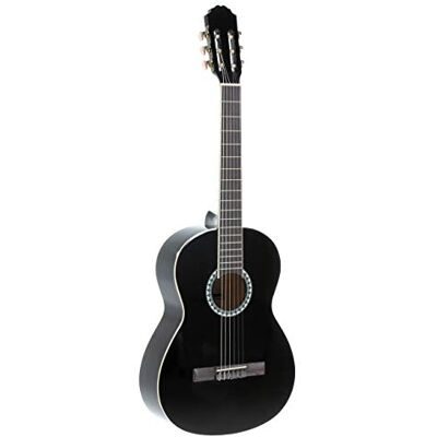 GEWA Konzertgitarre Basic Plus, klassische Gitarre, Decke Fichte, Korpus Linde, 4/4, schwarz GEWA Konzertgitarre Basic Plus, klassische Gitarre, Decke Fichte, Korpus Linde, 4/4, schwarz