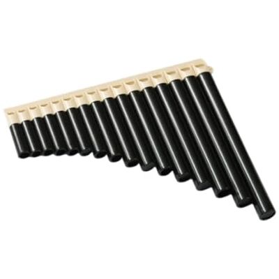 KHASCBNF Mini PanflöTe Panflöte mit 16 Pfeifen, tragbares Musikinstrument for den Unterricht, traditionell, for Musikliebhaber, musikalisches Geschenk(Beige Brown) KHASCBNF Mini PanflöTe Panflöte mit 16 Pfeifen, tragbares Musikinstrument for den Unterricht, traditionell, for Musikliebhaber, musikalisches Geschenk(Beige Brown)
