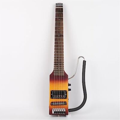 TSTS Ultraleichte, Kopflose, Elektrische, Leise Reisegitarre, Tragbare, Faltbare Gitarre Ultraleichte Reisegitarre (Color : 03) TSTS Ultraleichte, Kopflose, Elektrische, Leise Reisegitarre, Tragbare, Faltbare Gitarre Ultraleichte Reisegitarre (Color : 03)