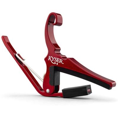 Kyser Quick-Change Acoustic Capo Ruby Red Kyser Quick-Change Acoustic Capo Ruby Red
