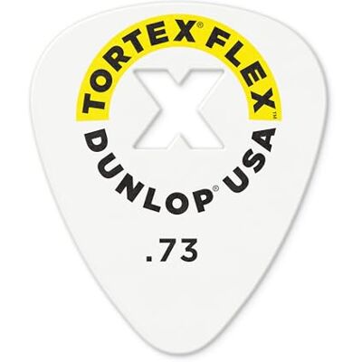 Dunlop Tortex® Flex™ X Plektrum, 0,73 mm, 72 Stück Dunlop Tortex® Flex™ X Plektrum, 0,73 mm, 72 Stück
