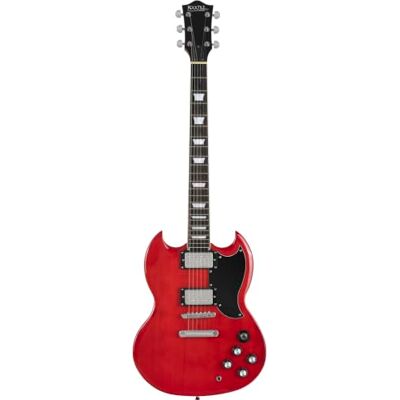 ROCKTILE Pro S-Red E-Gitarre Heritage Cherry ROCKTILE Pro S-Red E-Gitarre Heritage Cherry
