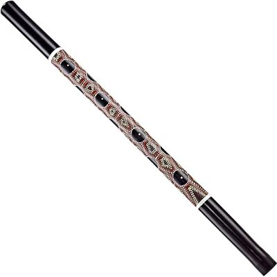 Sonic Energy Klassisches Bambus Didgeridoo – Leichtgewichtig – Bambusholz, schwarz gepunktet (DD1BK) Sonic Energy Klassisches Bambus Didgeridoo – Leichtgewichtig – Bambusholz, schwarz gepunktet (DD1BK)