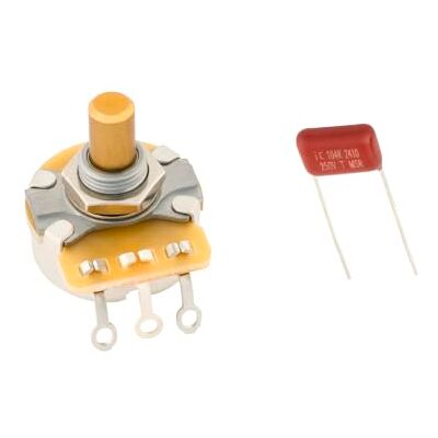 Fender Pure Vintage 250K Potentiometer mit massiver Achse für Gitarre Lautstärke- oder Klangregler, passend für Knöpfe mit Stellschrauben, Stratocaster-Upgrade, E-Gitarrenverkabelung Fender Pure Vintage 250K Potentiometer mit massiver Achse für Gitarre Lautstärke- oder Klangregler, passend für Knöpfe mit Stellschrauben, Stratocaster-Upgrade, E-Gitarrenverkabelung