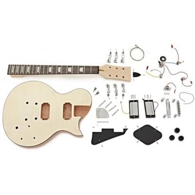 Gear4Music DIY E-Gitarren-Bausatz Bauen Sie Ihre eigene LP-Style Mittelstufe Gear4Music DIY E-Gitarren-Bausatz Bauen Sie Ihre eigene LP-Style Mittelstufe