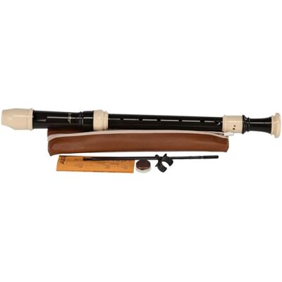 Aulos 700064 F-Alt Blockflöte Elite Mod.309A barocke Griffw. Braun, inkl Tasche, Wischerstab, Fettdose und Grifftabelle Aulos 700064 F-Alt Blockflöte Elite Mod.309A barocke Griffw. Braun, inkl Tasche, Wischerstab, Fettdose und Grifftabelle