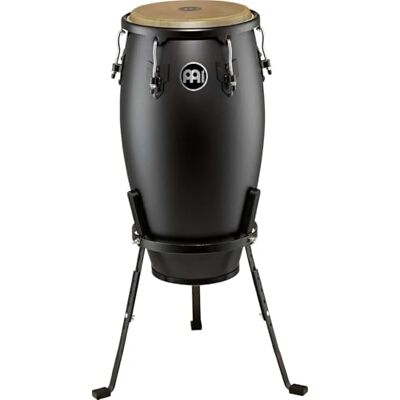 Meinl Percussion Headliner Designer Conga Große Handtrommel Mit Büffelfell Durchmesser 12 Zoll Siam Eiche, Schwarz (HC12PBK-M) Meinl Percussion Headliner Designer Conga Große Handtrommel Mit Büffelfell Durchmesser 12 Zoll Siam Eiche, Schwarz (HC12PBK-M)