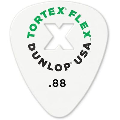 Dunlop Tortex® Flex™ X Plektrum, 0,88 mm, 72 Stück Dunlop Tortex® Flex™ X Plektrum, 0,88 mm, 72 Stück