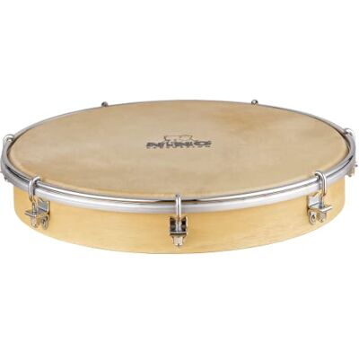 Nino Percussion Tunable Hand Drum Mittelgroße Handtrommel für Kinder ab 5 Jahren Durchmesser 10 Zoll (ca. 25 cm) Siam Eiche, Natur (NINO36) Nino Percussion Tunable Hand Drum Mittelgroße Handtrommel für Kinder ab 5 Jahren Durchmesser 10 Zoll (ca. 25 cm) Siam Eiche, Natur (NINO36)