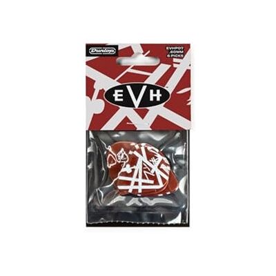 Dunlop Plektrum Eddie Van Halen Max Grip, Shark, 6 Stück Dunlop Plektrum Eddie Van Halen Max Grip, Shark, 6 Stück