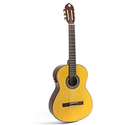 JUAN MIGUEL NAVARREZ E-Konzertgitarre klassische Gitarre elektro special poppy honey Natur JUAN MIGUEL NAVARREZ E-Konzertgitarre klassische Gitarre elektro special poppy honey Natur
