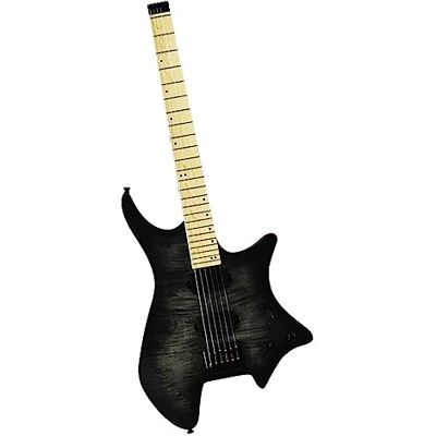 TSTS Kopfloses E-Gitarreninstrument, Korpus Aus Mahagoni, Hals Und Griffbrett Aus Ahorn Mit Schwarzen Beschlägen Ultraleichte Reisegitarre TSTS Kopfloses E-Gitarreninstrument, Korpus Aus Mahagoni, Hals Und Griffbrett Aus Ahorn Mit Schwarzen Beschlägen Ultraleichte Reisegitarre