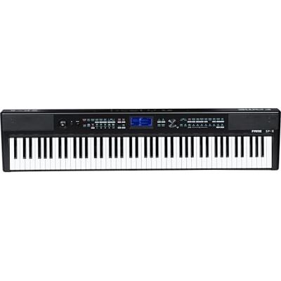 Fame Stage Piano 88 Tasten, Hammermechanik, Digitaltonerzeugung, USB MIDI/AUDIO, 800 Sounds, 380 Styles, 256 Polyphonie, integrierter Effektprozessor, Kopfhöreranschlüsse, inkl. Netzteil Fame Stage Piano 88 Tasten, Hammermechanik, Digitaltonerzeugung, USB MIDI/AUDIO, 800 Sounds, 380 Styles, 256 Polyphonie, integrierter Effektprozessor, Kopfhöreranschlüsse, inkl. Netzteil