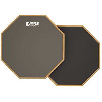 Evans RealFeel 2-Seitiges Drum-Übungspad, 12 Zoll Evans RealFeel 2-Seitiges Drum-Übungspad, 12 Zoll