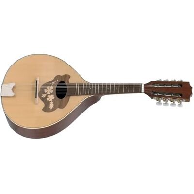 GEWA Mandoline Pro Arte Model 2 Flachmandoline Portugiesische Form Massive Fichtendecke Boden/Zarge massiver Ahorn Hochglanz Made in Europe GEWA Mandoline Pro Arte Model 2 Flachmandoline Portugiesische Form Massive Fichtendecke Boden/Zarge massiver Ahorn Hochglanz Made in Europe