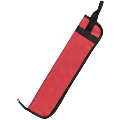 XAGMODSHN Tragbares kleines Drumstick Etui mit Oxford Stoffhalter, Red Oxford Stoffstruktur mit Polsterung, geeignet für Proben und Aufführungen für Schlagzeuger XAGMODSHN Tragbares kleines Drumstick Etui mit Oxford Stoffhalter, Red Oxford Stoffstruktur mit Polsterung, geeignet für Proben und Aufführungen für Schlagzeuger