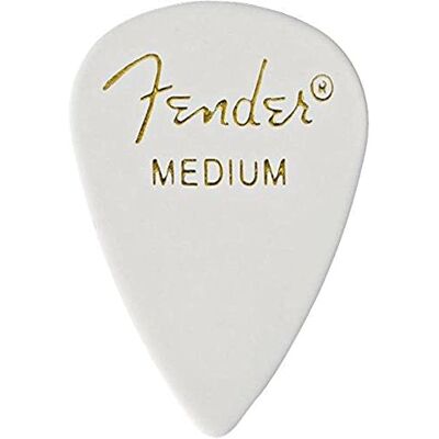 Fender 098-0351-380 351 Shape Classic Picks, Medium, White, 144 Count Fender 098-0351-380 351 Shape Classic Picks, Medium, White, 144 Count
