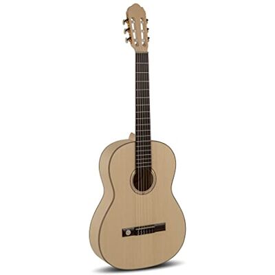 GEWA Konzertgitarre, klassische Gitarre Pro Natura Gold 4/4 Größe Massive Fichtendecke Boden/Zarge Ahorn massiv Naturfarben seidenmatt Hannabach Saiten Made in Europe GEWA Konzertgitarre, klassische Gitarre Pro Natura Gold 4/4 Größe Massive Fichtendecke Boden/Zarge Ahorn massiv Naturfarben seidenmatt Hannabach Saiten Made in Europe