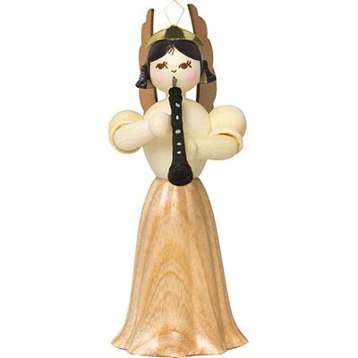 Kuhnert Drechslerei Engel mit Oboe 7 cm Kuhnert Drechslerei Engel mit Oboe 7 cm
