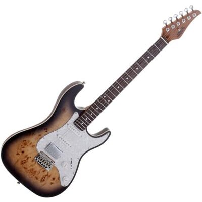 KORN JET Guitars JS450 Trans Brown E-Gitarre KORN JET Guitars JS450 Trans Brown E-Gitarre