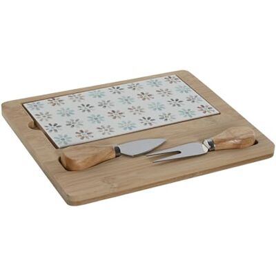 AlexandreHouse TABLA APERITIVO SET 4 BAMBU GRES 24,5X20X1,2 AlexandreHouse TABLA APERITIVO SET 4 BAMBU GRES 24,5X20X1,2