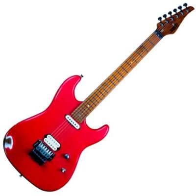 KORN JET Guitars JS850 Red Relic E-Gitarre KORN JET Guitars JS850 Red Relic E-Gitarre