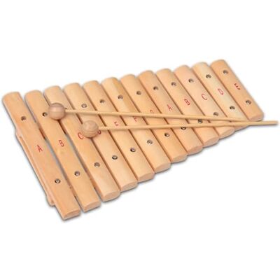 Bontempi XLW 12 Holzxylophon, 12 Noten, 35cm Bontempi XLW 12 Holzxylophon, 12 Noten, 35cm