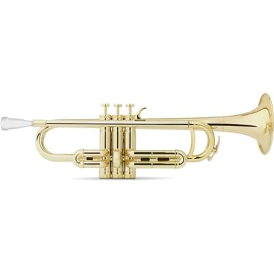 Classic Cantabile KTP-30GD MardiBrass Kunststoff Bb-Trompete Gold Trompete in Bb-Stimmung, Material: ABS Kunststoff, Bohrung: 11, 6 mm, Schallbecherdurchmesser: 129 mm, 1 Wasserklappe, Kinder Classic Cantabile KTP-30GD MardiBrass Kunststoff Bb-Trompete Gold Trompete in Bb-Stimmung, Material: ABS Kunststoff, Bohrung: 11, 6 mm, Schallbecherdurchmesser: 129 mm, 1 Wasserklappe, Kinder