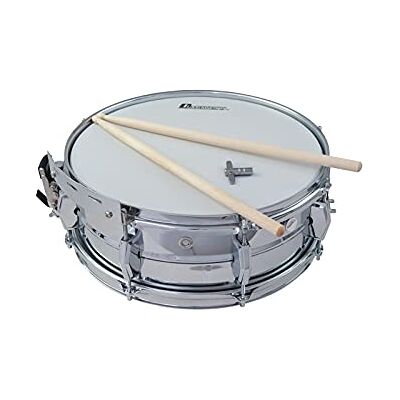 DIMAVERY SD-200 Marching Snare 13x5 Snare Drum mit verchromtem Kessel DIMAVERY SD-200 Marching Snare 13x5 Snare Drum mit verchromtem Kessel